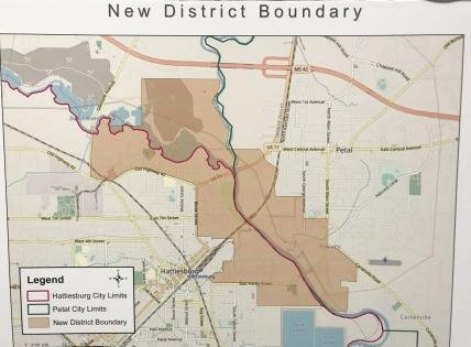 Eagles Flock district boundary map